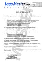 Dienstzeugnis - Muster - Österreich - Kaufen Dienstzeugnis - Muster - Österreich - Kaufen