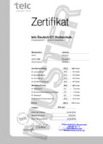 Sprachzertifikat TELC Deutsch C1 Hochschule - Muster 01 - Kaufen Sprachzertifikat TELC Deutsch C1 Hochschule - Muster 01 - Kaufen